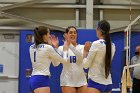 VB vs WSU  Wheaton Women's Volleyball vs Worcester State University. - Photo by Keith Nordstrom : Wheaton, Volleyball